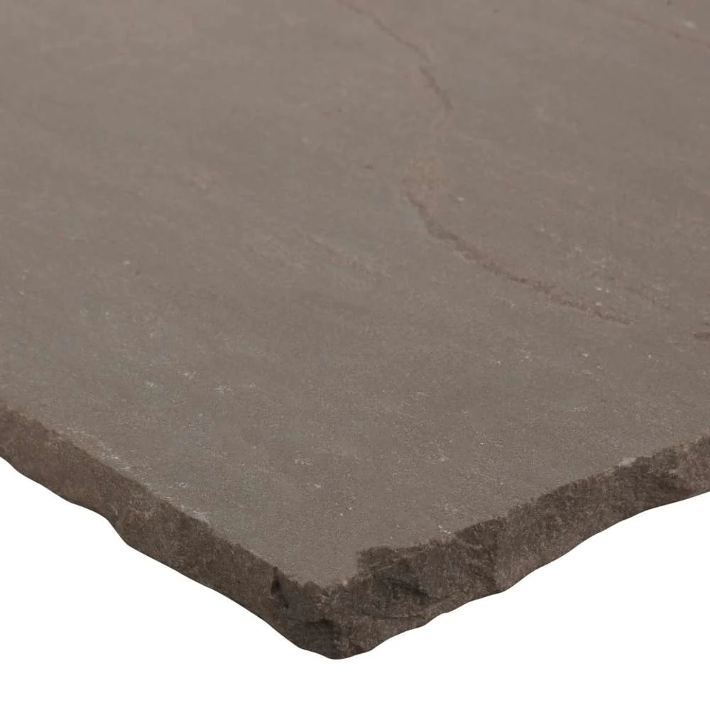 Autumn Brown Riven Sandstone 600x600 Paving Slabs - Image 4