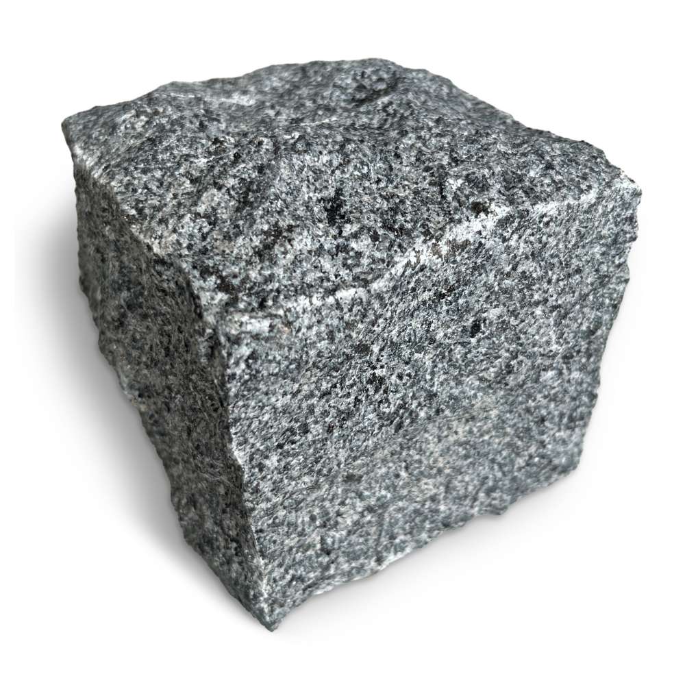 Dark Grey Riven Granite 100X100 Square Setts - Image 7