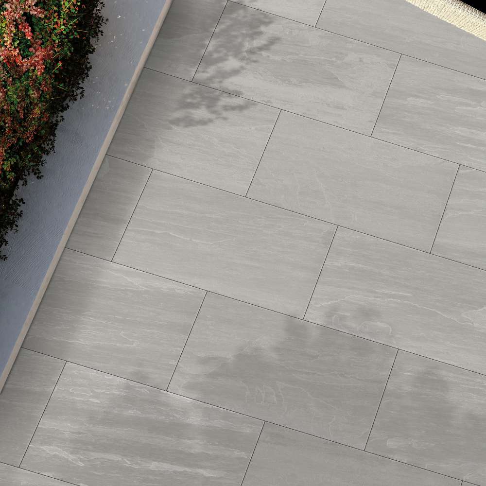 Kandla Grey 600x900 Outdoor Porcelain Paving - Image 3