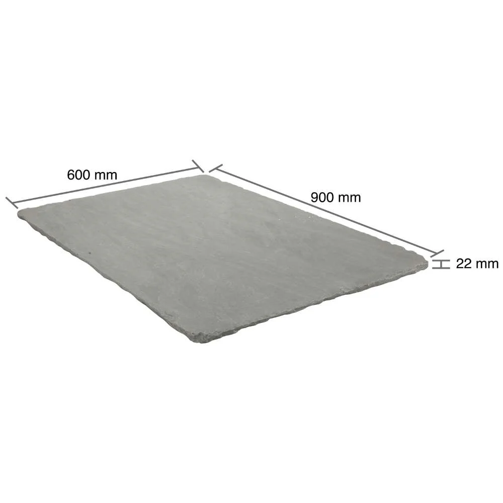 Kandla Grey Tumbled Sandstone 600x900 Paving Slabs - Image 4