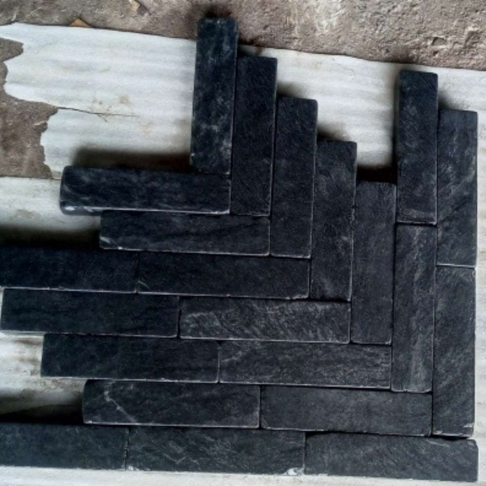 Kota Black Limestone 200x50x40 Pavers - Image 8