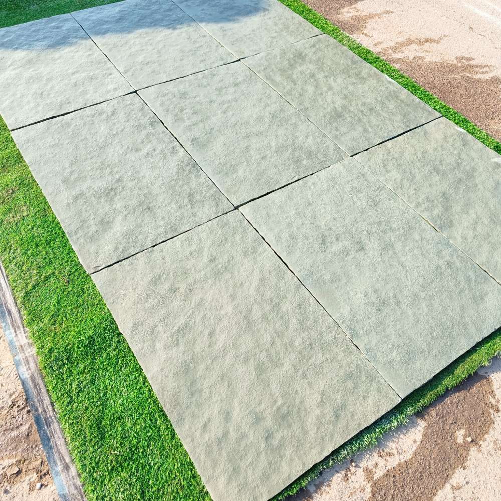 Kota Blue Riven Limestone 600x900 Paving Slabs - Image 6