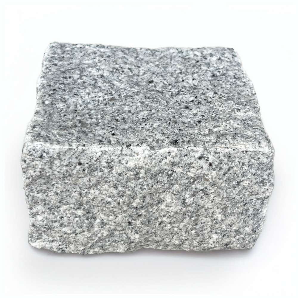Light Grey Riven Granite 100X100 Square Setts - Image 3