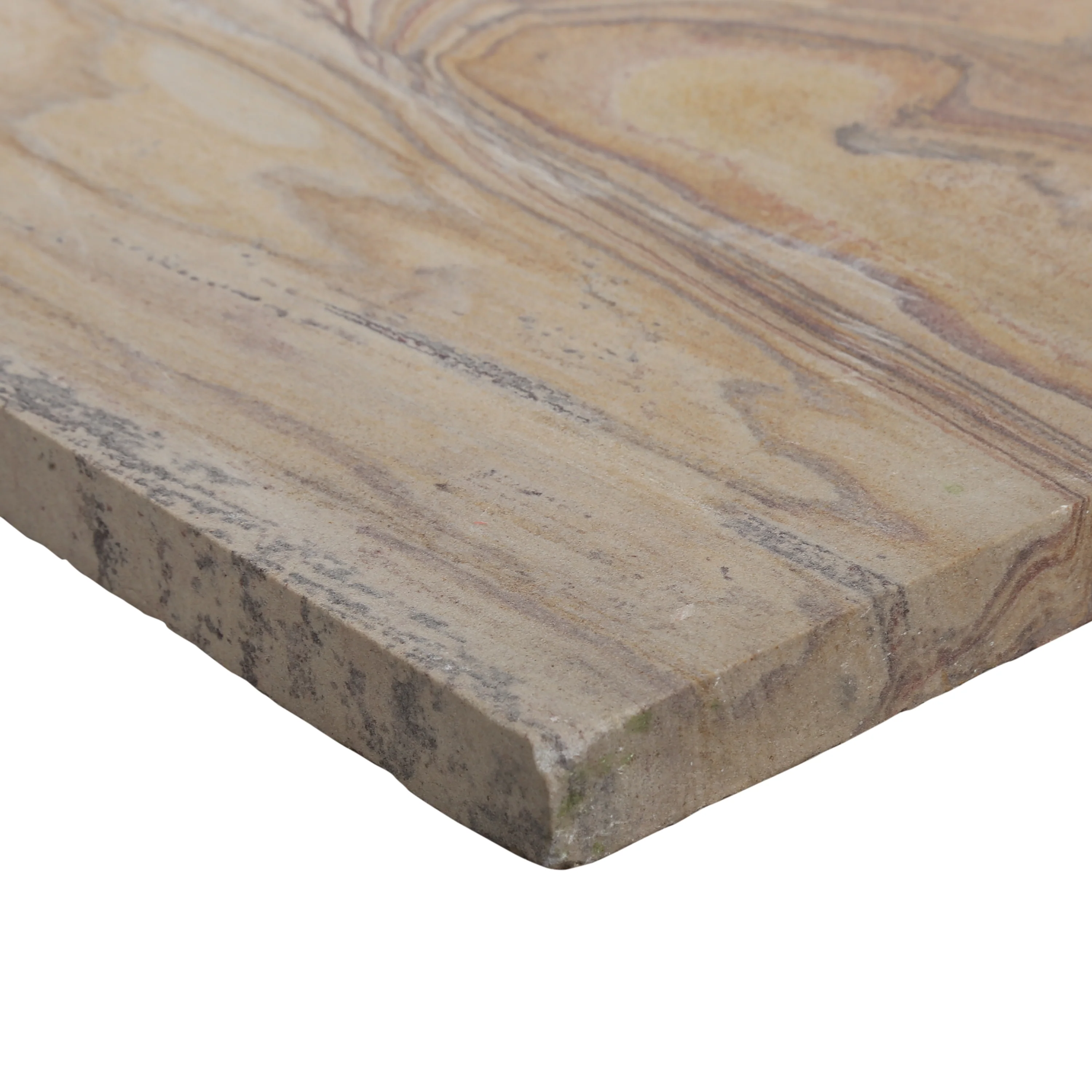 Rainbow Smooth Sandstone 600x900 Sawn Edged Paving Slabs - Image 3