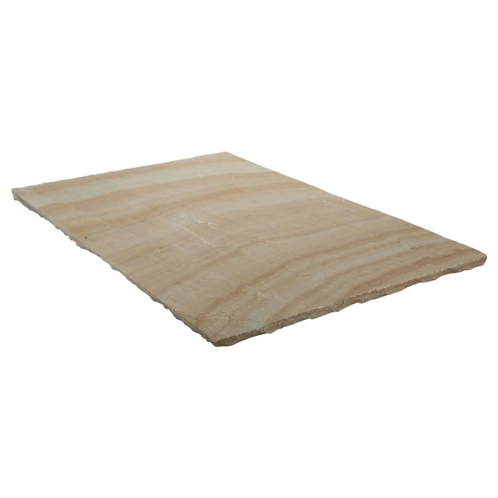 Rippon Buff Riven Sandstone 600x900 Paving Slabs 18mm - Image 5