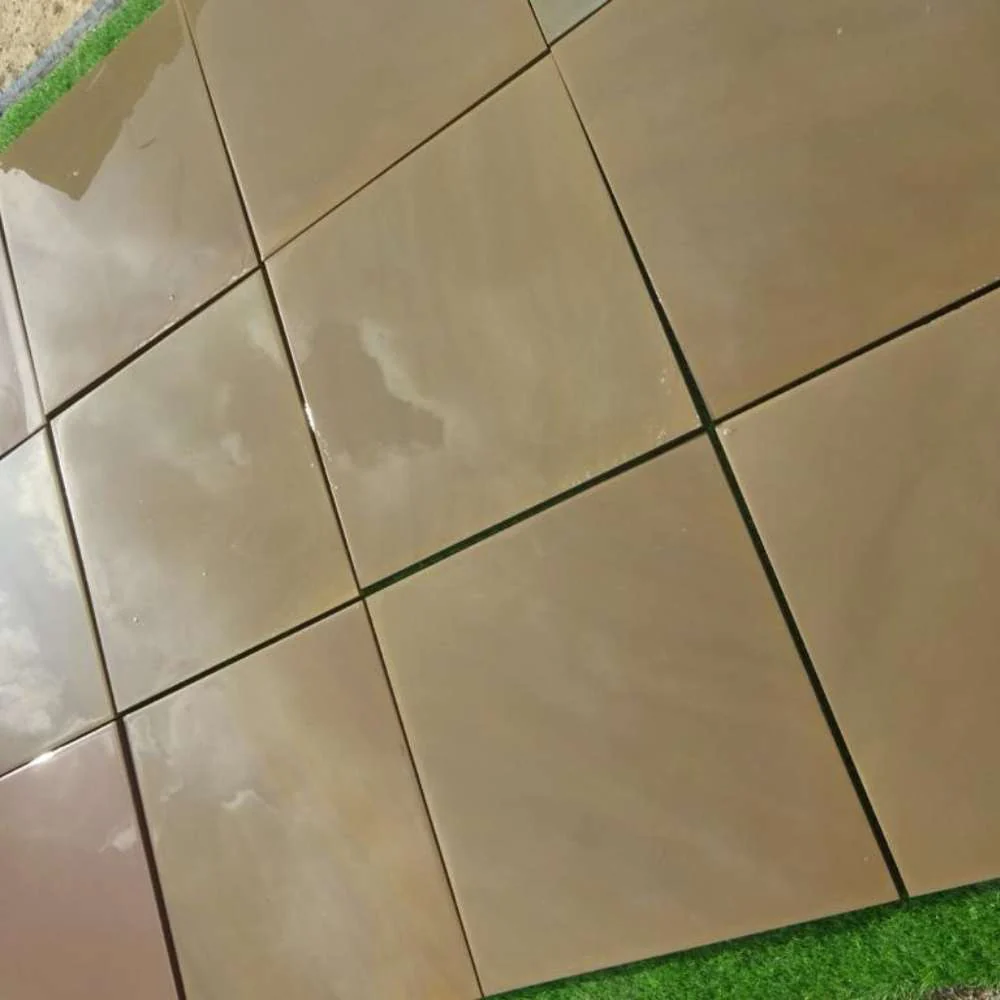 Rippon Buff Smooth Sandstone 600x600 Sawn Edged Paving Slabs - Image 4