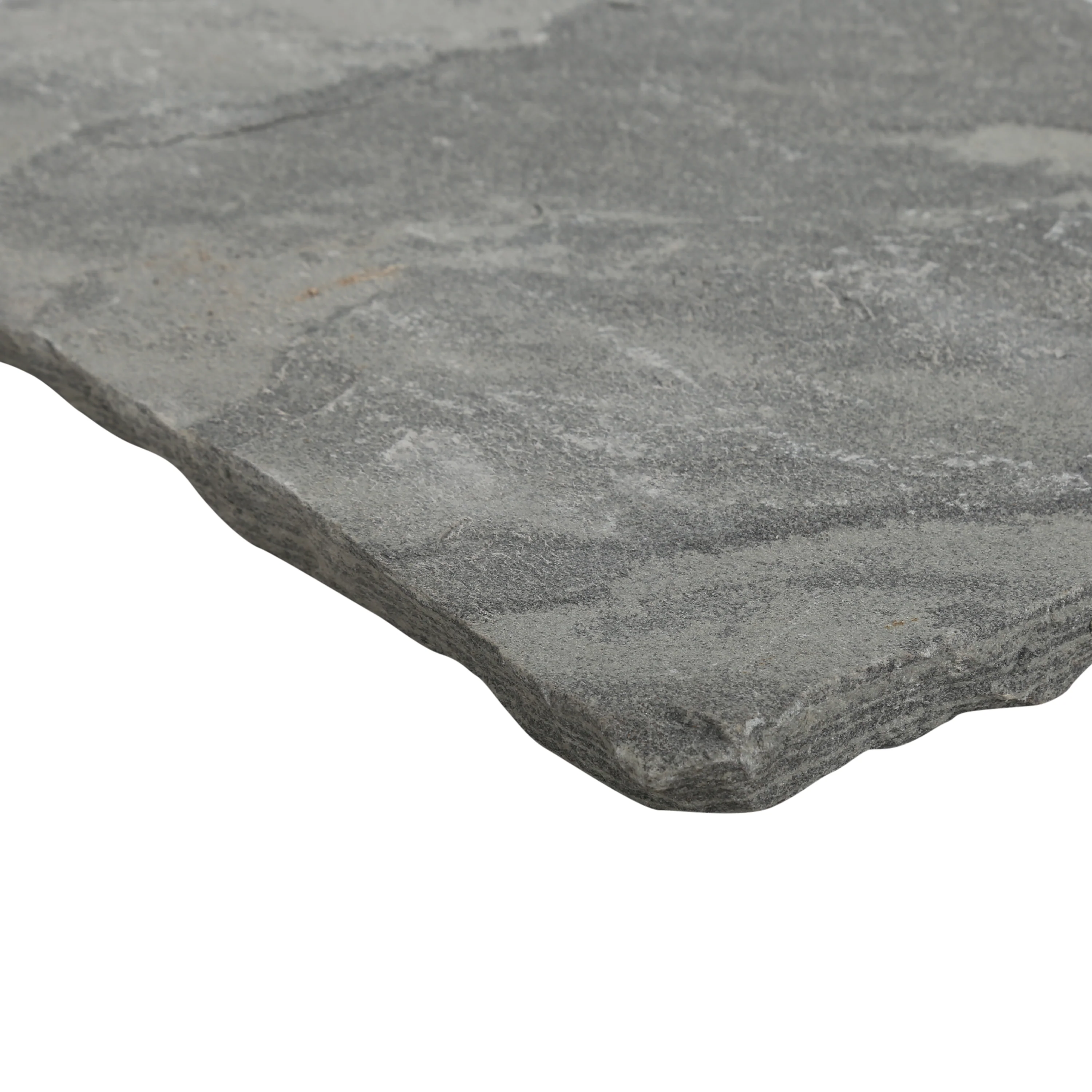 Sagar Black Riven Sandstone 600x900 Paving Slabs - Image 3