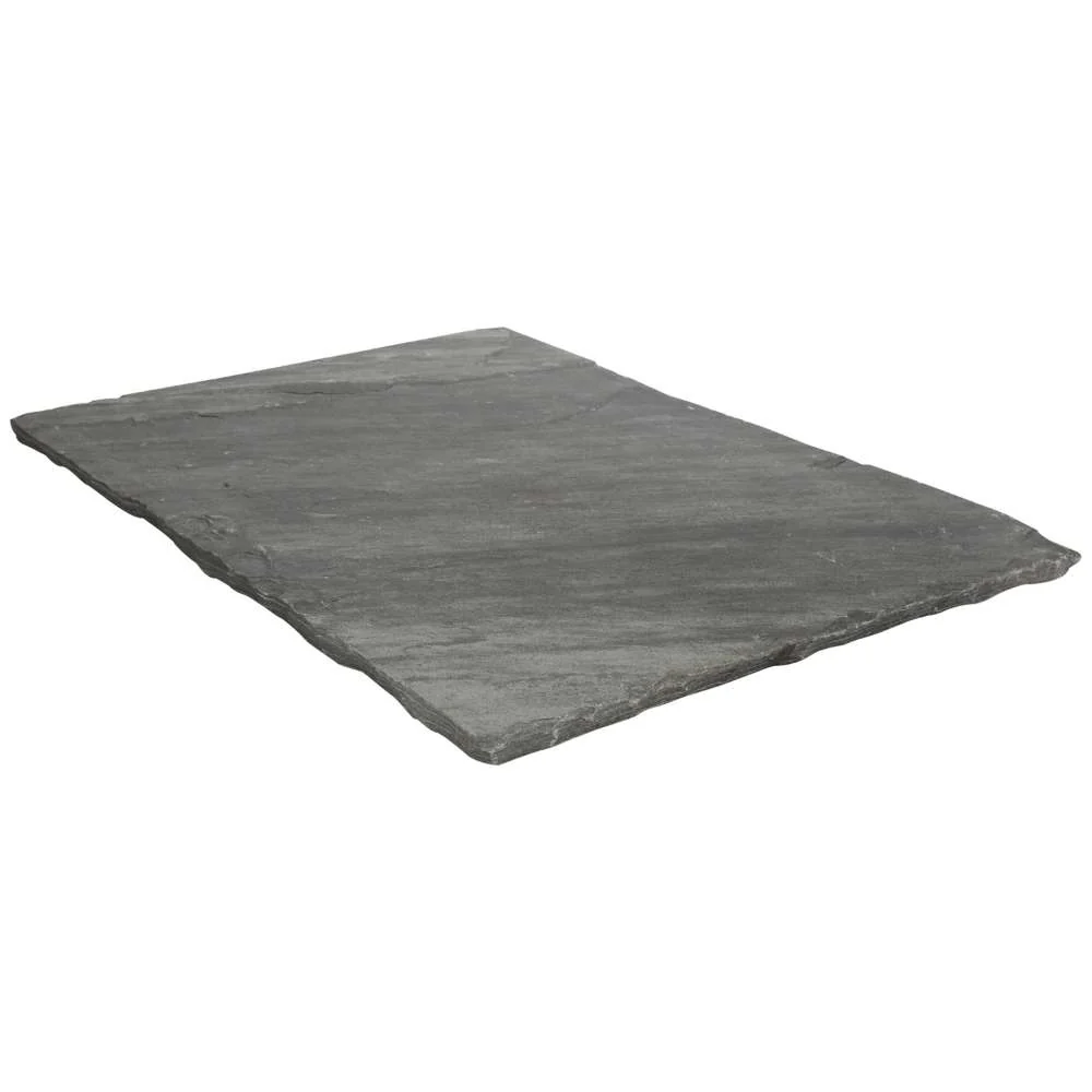 Sagar Black Riven Sandstone 600x900 Paving Slabs - Image 4