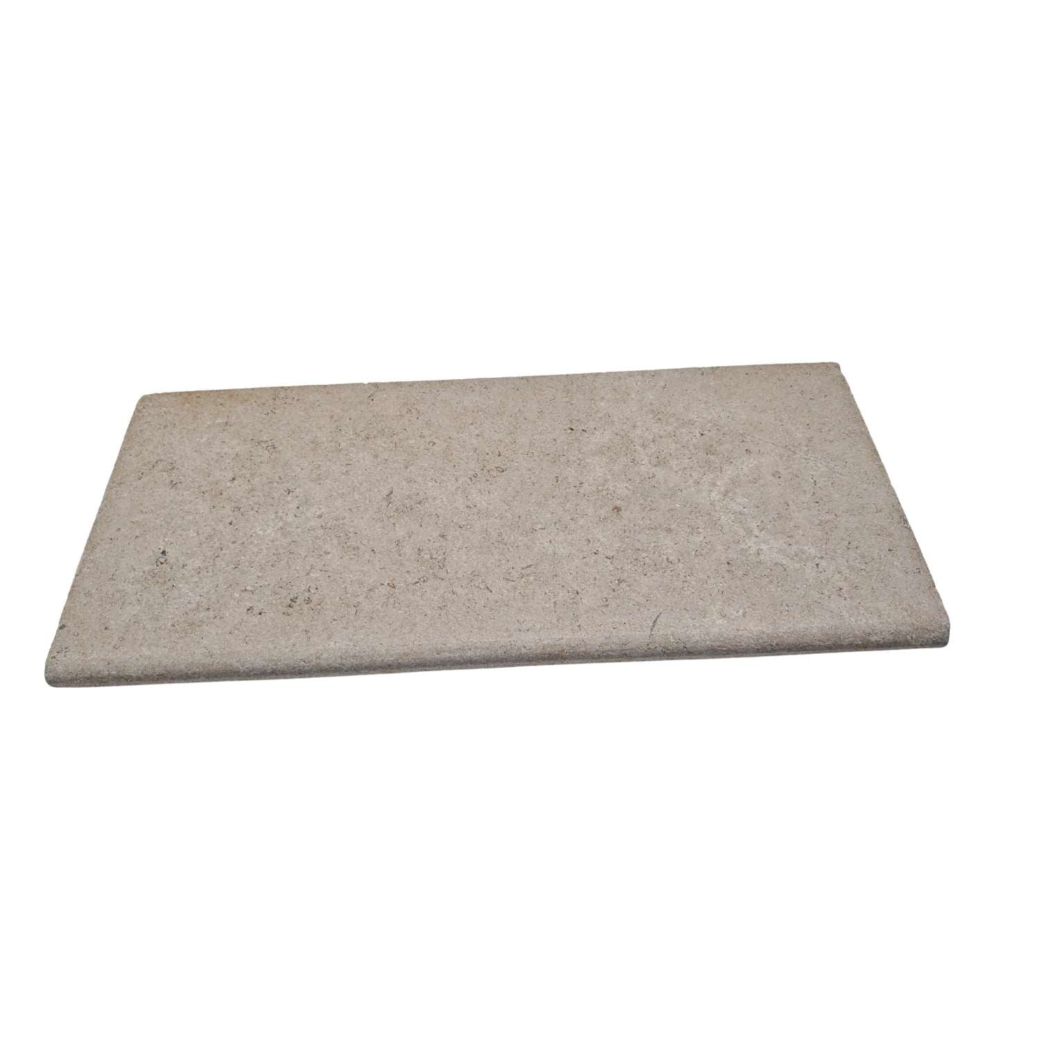 Sahara Pearl Tumbled & Acid Washed Limestone 400x900x40 Bullnose Steps - Image 3