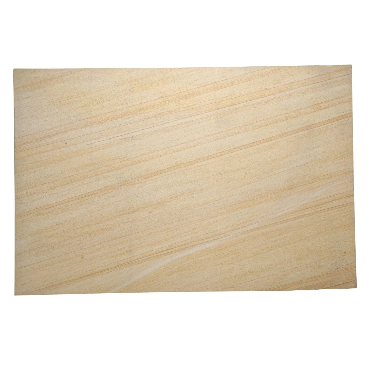 Teak Wood Smooth Sandstone 600x900 Sawn Edged Paving Slabs
